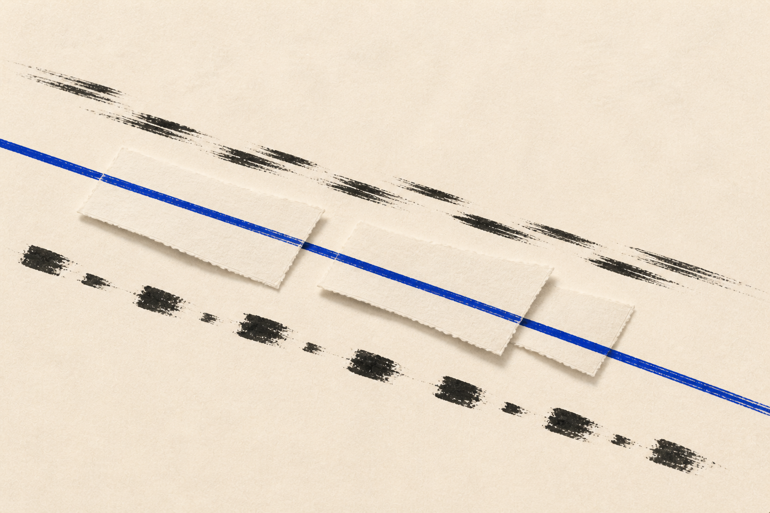 Three disconnected evidence paths resolve into one RoundOS diligence line